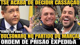 2 TSE DECIDIU CASSAÇÃO ORDEM DE PRISÃO EXPEDIDA BOLSONARO NO PARTIDO DE MARÇAL [upl. by Hsac141]