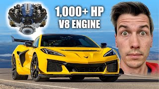 The Corvette ZR1s Engine Is Absolutely Insane — 1000 Horsepower [upl. by Ahsieit]