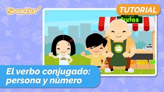 CONJUGACIÓN VERBAL Lexema raíz y Morfemas desinencias  PARA NIÑOS [upl. by Atisusej]