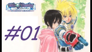 Tales Of Destiny Parte 01 Viajando no Navio Draconis [upl. by Airdnaed]