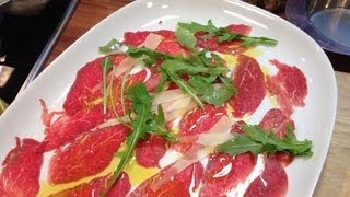 Carpaccio vom Rind  Italienische Kochschule [upl. by Hutner916]