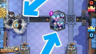 ¡¡TRIO de BRUJAS NOCTURNAS en CLASH ROYALE  CREANDO CARTAS en Clash Royale [upl. by Geller]