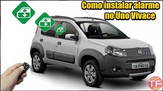 Como instalar alarme e módulo de vidro no Novo Uno Vivace  Way e Nova Fiorino [upl. by Odyssey]