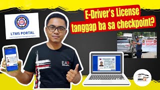 Electronic Drivers License valid authority ba para magmaneho ng sasakyan [upl. by Jami351]