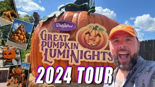 2024 Dollywood Harvest Festival Tour  Fall  Great Pumpkin Luminights [upl. by Nyra]