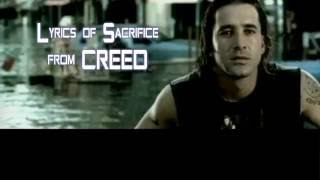 Creed  My Sacrifice lyrics [upl. by Kcinomod69]