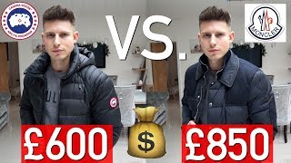 MONCLER vs CANADA GOOSE  Which Brand Is Better [upl. by Sidoma]