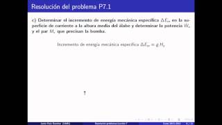 umh1810 201213 Lec007 Estudio particular bombas axiales 1 [upl. by Kurys]