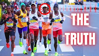 The REAL Reason Kipchoge LOST Tokyo Marathon 2024 Race Highlights [upl. by Sherj309]