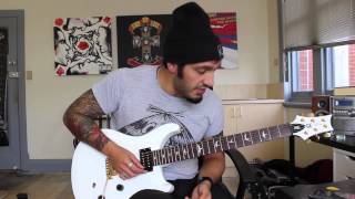 How to play Shepherd Of Fire by Avenged Sevenfold Guitar Solo Lesson wtabs [upl. by Scheld]