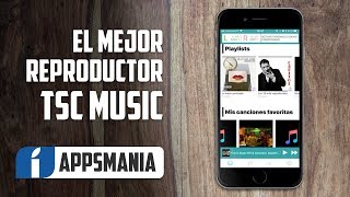 El mejor reproductor de música para iPhone  iPad  TSC Music App [upl. by Naesar]