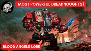 MOST POWERFUL DREADNOUGHTS IN WARHAMMER 40K LIBRARIAN DREADNOUGHTS [upl. by Enaillil]