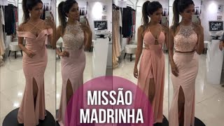 ESCOLHENDO MEU VESTIDO ROSA [upl. by Ahsiner]