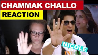 Chammak Challo  REACTION  2 Foreign Friends [upl. by Calia]