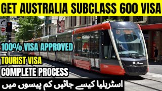 Australia visit visa from Pakistan  Dubai  Australia visa updates 2024  tourist visa requirements [upl. by Faunia570]