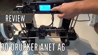 Anet A6 Tipps zum 3D Drucker amp Vergleich mit Anet A8  Test deutsch  ChinaGadgets [upl. by Leary]