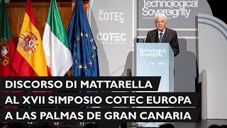 Sessione di chiusura del XVII Simposio COTEC Europa [upl. by Diarmuid]