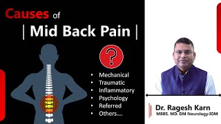 What’s Causing Your MidBack Pain Expert Breakdown  By Dr Ragesh Karn midbackpain awareness [upl. by Llohcin]