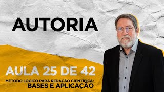 AULA 25 de 42  AUTORIA [upl. by Sands]