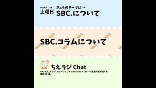 SBCコラムについて [upl. by Darryn]