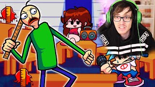 Friday night funkin but baldi doesnt allow rapping in the halls [upl. by Erlin]