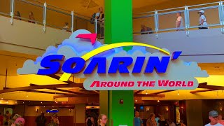 Soarin Around The World EPCOT 2022  Full Ride Experience  Walt Disney World Orlando Florida [upl. by Aliemaj]