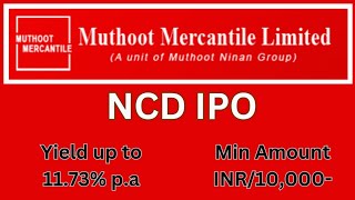 Muthoot mercantile ltd NCD IPO 2023 [upl. by Wein]