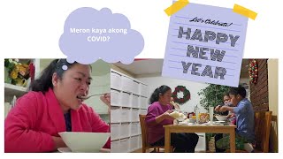 buhay amerika na Covid ata ako simpleng new year celebrationmommielovee pinay mom in usa [upl. by Lorena]