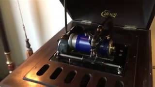 Down Home Rag played on the 1918 Edison Amberola Cylinder Phonograph [upl. by Noryb953]