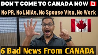 Work Permit Closed in CANADA 🇨🇦 No More Visitor To Work Permit 🇨🇦 LMIA Closed in CANADA india pr [upl. by Loella]