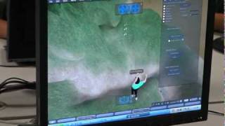 learning about river basins in a geography lesson using Second Life [upl. by Ryann]