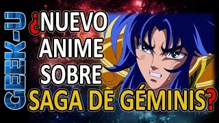 ¿NUEVO ANIME DE SAINT SEIYA PROTAGONIZADO POR SAGA [upl. by Reddin]