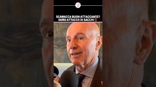 SCAMACCA è buon attaccante per la Nazionale Risposta durissima di ARRIGO SACCHI‼️💥 [upl. by Bunns]