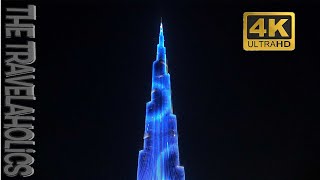 Burj Khalifa Tower light Show 4K youtube videos Dubai 🇦🇪 [upl. by Aitnyc]