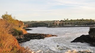 Reversing Falls Saint John River Bay of Fundy [upl. by Enyt22]