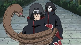 Itachi vs Orochimaru  Itachi Almost Kills Orochimaru Using Genjutsu  Naruto Shippuden English Dub [upl. by Ecyned]