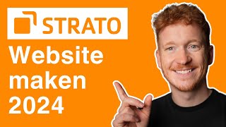 Website maken met STRATO  Tutorial 2024 👨‍💻 [upl. by Fausta]