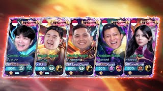 Meta Full Skin Legend Bareng Streamer Analis Malah Full Ngakak  Mobile Legends [upl. by Grogan]