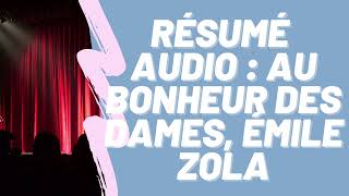 Au Bonheur des Dames en 10 Min  Résumé Audio Chap par Chap  Émile Zola [upl. by Letch325]