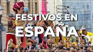 ➤ festivos en España 🇪🇸 055 [upl. by Lubbi]