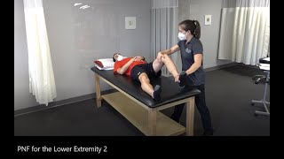 PNF Proprioceptive Neuromuscular Facilitation for the Lower Extremity [upl. by Orella727]