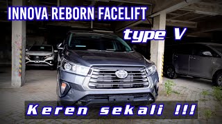 Innova reborn facelift type V 2020 review in depth tour [upl. by Ydnirb]