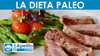 Dieta Paleo Qué es Beneficios Pros y Contras  QueApetito [upl. by Sadnak647]