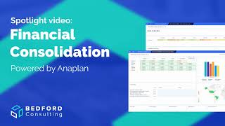 Demo Video Anaplan for Financial Consolidation [upl. by Dyun619]