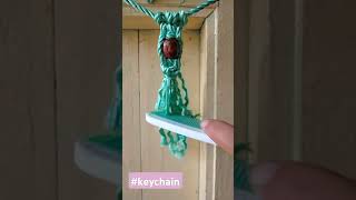 keychain macrame macrame keychain kese banaye keychain macrame creatikeychain [upl. by Lanza]