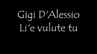 Gigi DAlessio Lle vulute tu [upl. by Cindee]