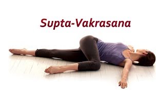 SuptaVakrasana  Shelly Khera  Yog Shakti [upl. by Lavella]