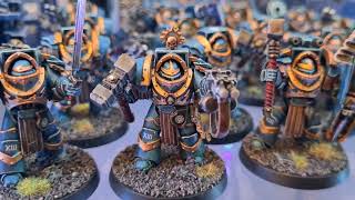 Horus Heresy Ultramarine Army Cabinet Overview [upl. by Strang]