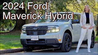 2024 Ford Maverick Hybrid review  Still the one to beat [upl. by Hotchkiss]