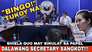 OMGVIRAL DALAWANG SECRETARY BINUNYAG NI SHIELA GUO [upl. by Onurb829]